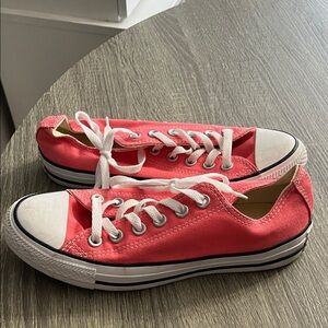 Converse Vibrant Pink Canvas Sneakers